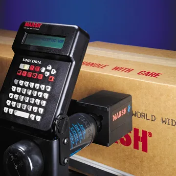 آلة ترميز الحالة النافثة للحبر Videojet DOD Printer Marsh Unicorn II